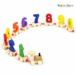 Wooden Number Train