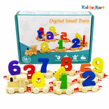 Wooden Number Train