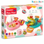 2-in-1 DIY Play Pool & Kitchen Sink Set