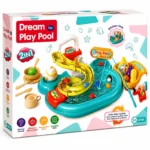 2-in-1 DIY Play Pool & Kitchen Sink Set