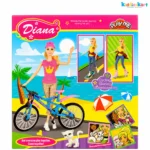 Diana Doll Bicycle Set