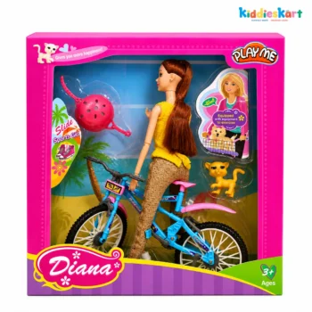 Diana Doll Bicycle Set