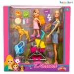 Diana Pet Doll Playset