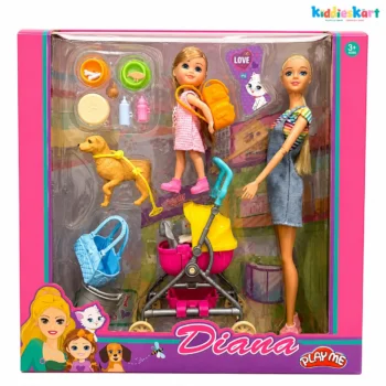 Diana Pet Doll Playset