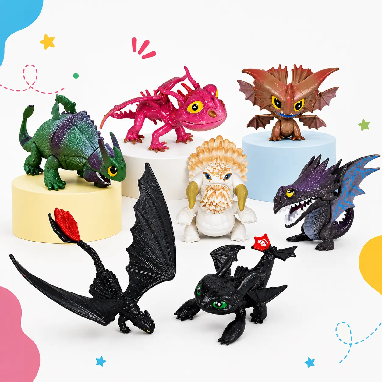 Dragon Mini Figure Set Dragon Mini Figure Set