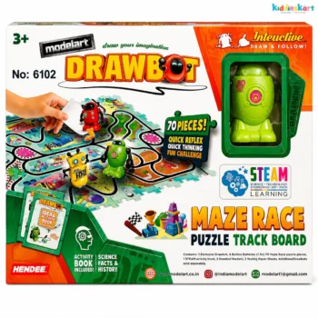 Drawbot Maze Race Puzzle Board