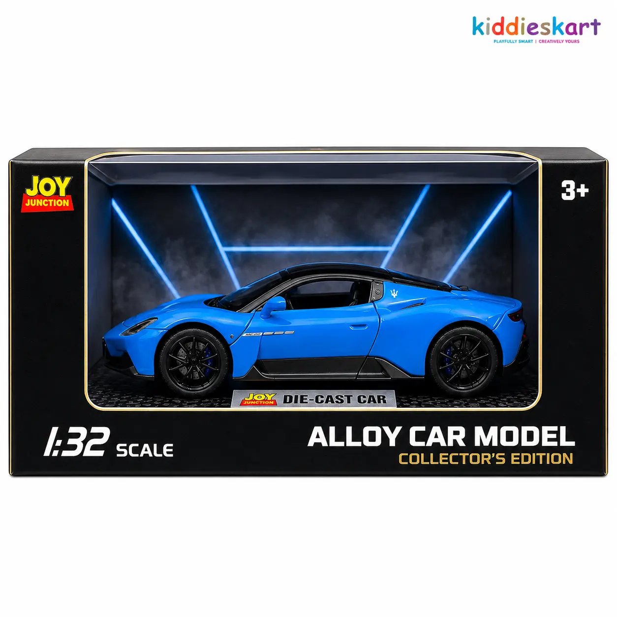 Maserati MC20 Blue Die-Cast Car Maserati MC20 Blue Die-Cast Car