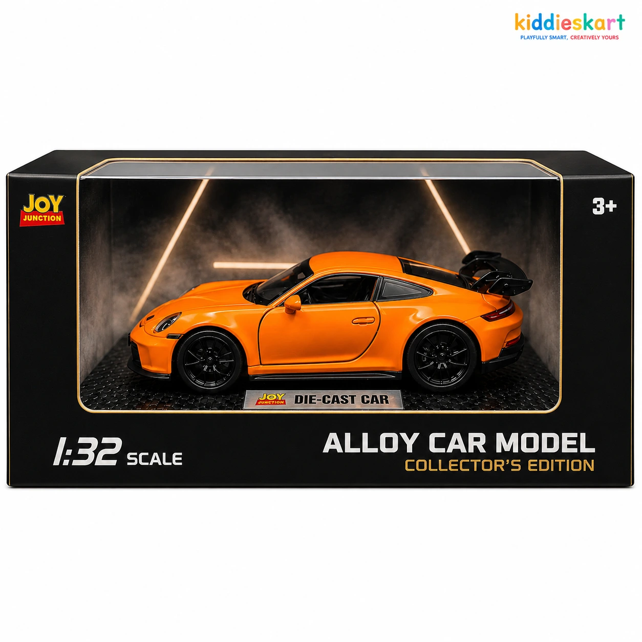 orange Porsche die-cast alloy car orange Porsche die-cast alloy car