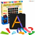 Alpha-Numeric Construction Puzzle Board