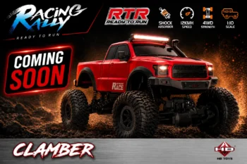 Racing rally RC truck teaser